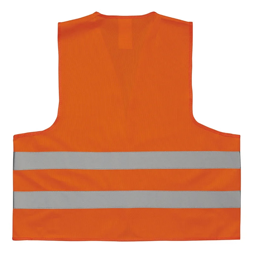 ProPlus 540306 Sicherheitsweste Orange Warnweste Einheitsgröße