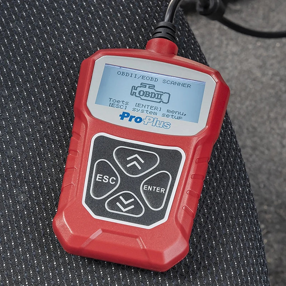 ProPlus 550036 OBD II Diagnosegerät mit Plug & Play Funktion On Board Diagnostic