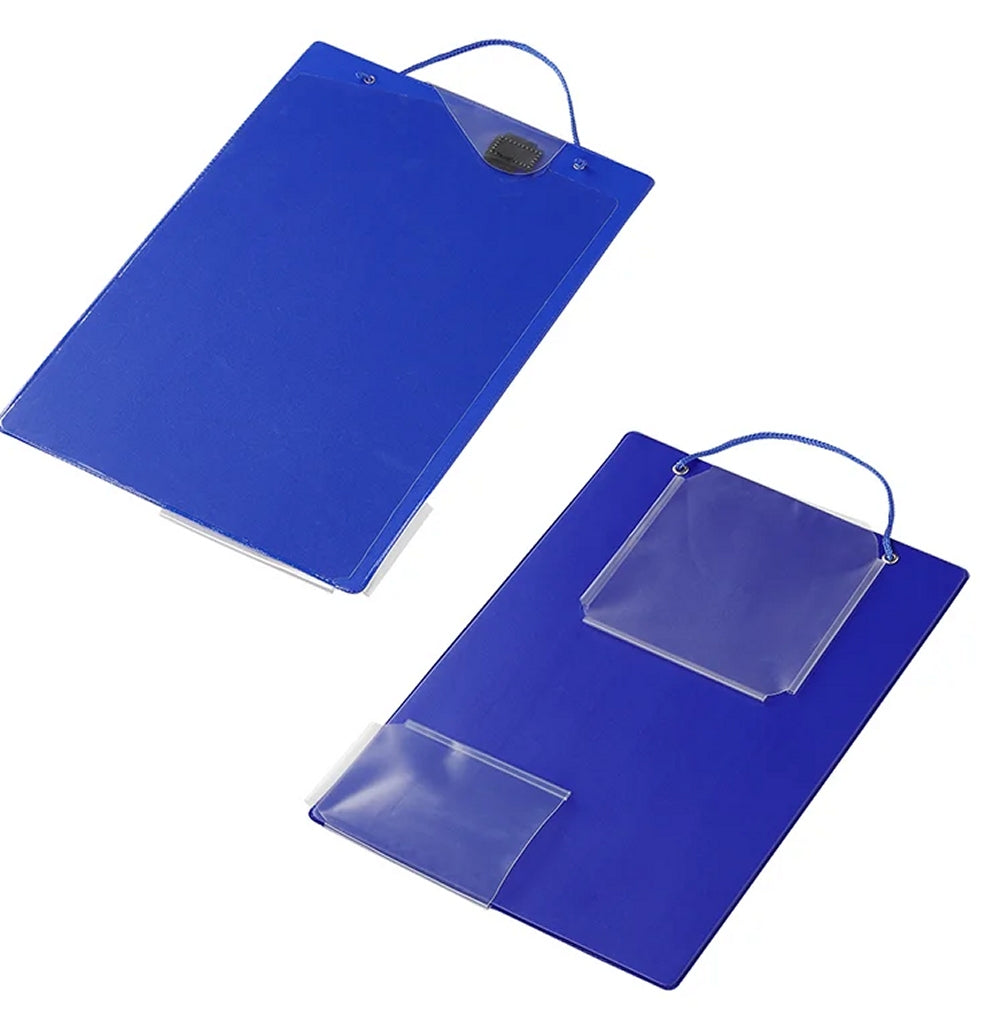 ProPlus 580042 10 x Auftragstasche Werkstatt blau DINA4 mit Schlüsseltasche