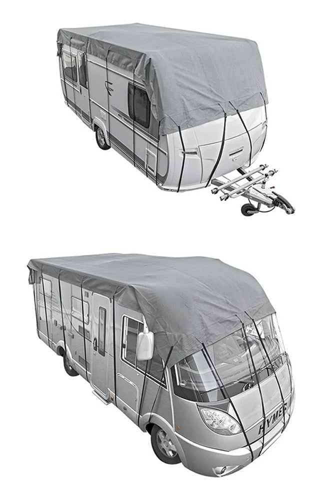 ProPlus 610280 Wohnwagen und Wohnmobil Dachschutzplane 9x3m