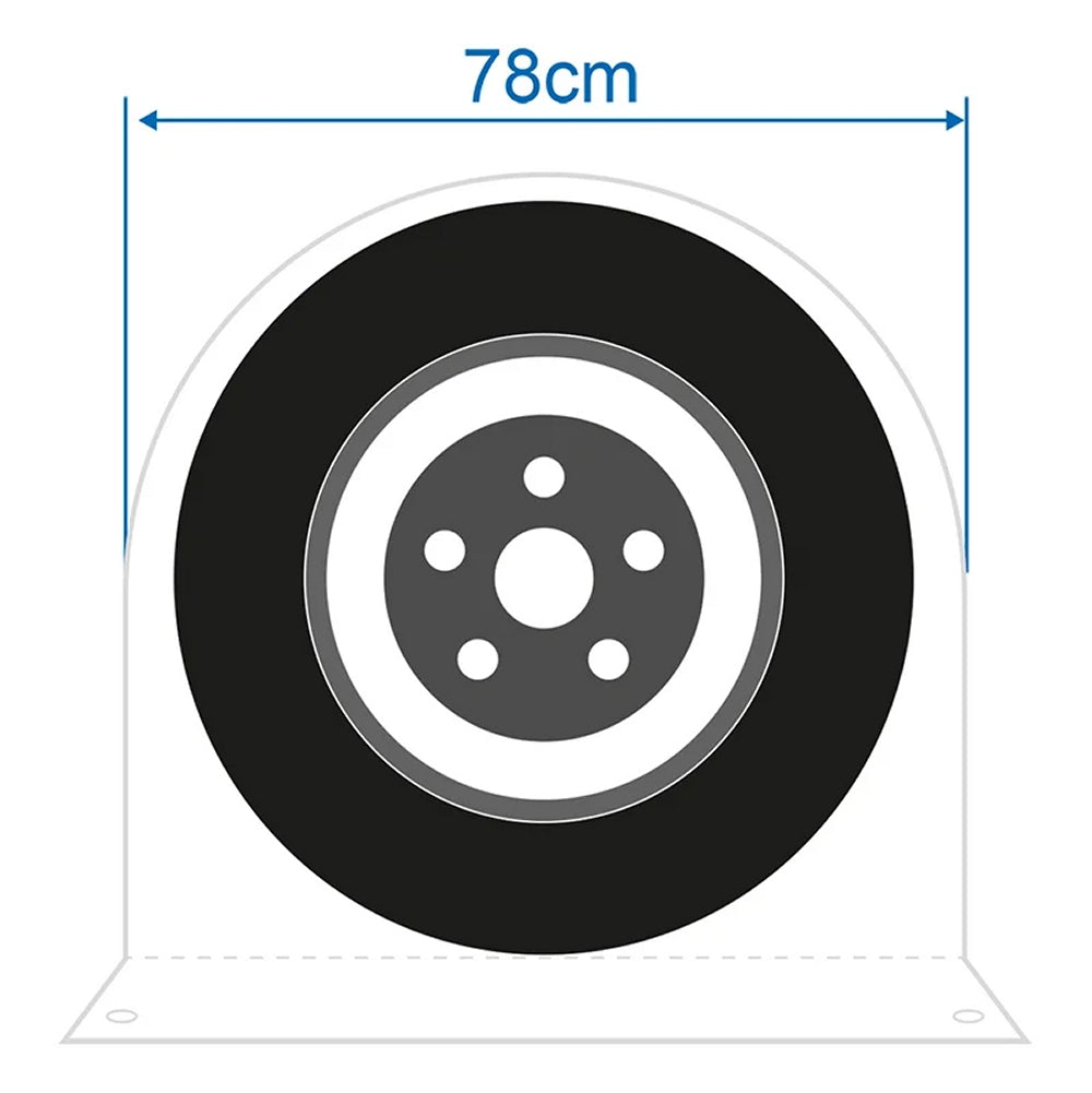 ProPlus 610312V01 Radabdeckung XL für Durchmesser max. Ø78cm Schutzhülle Räder