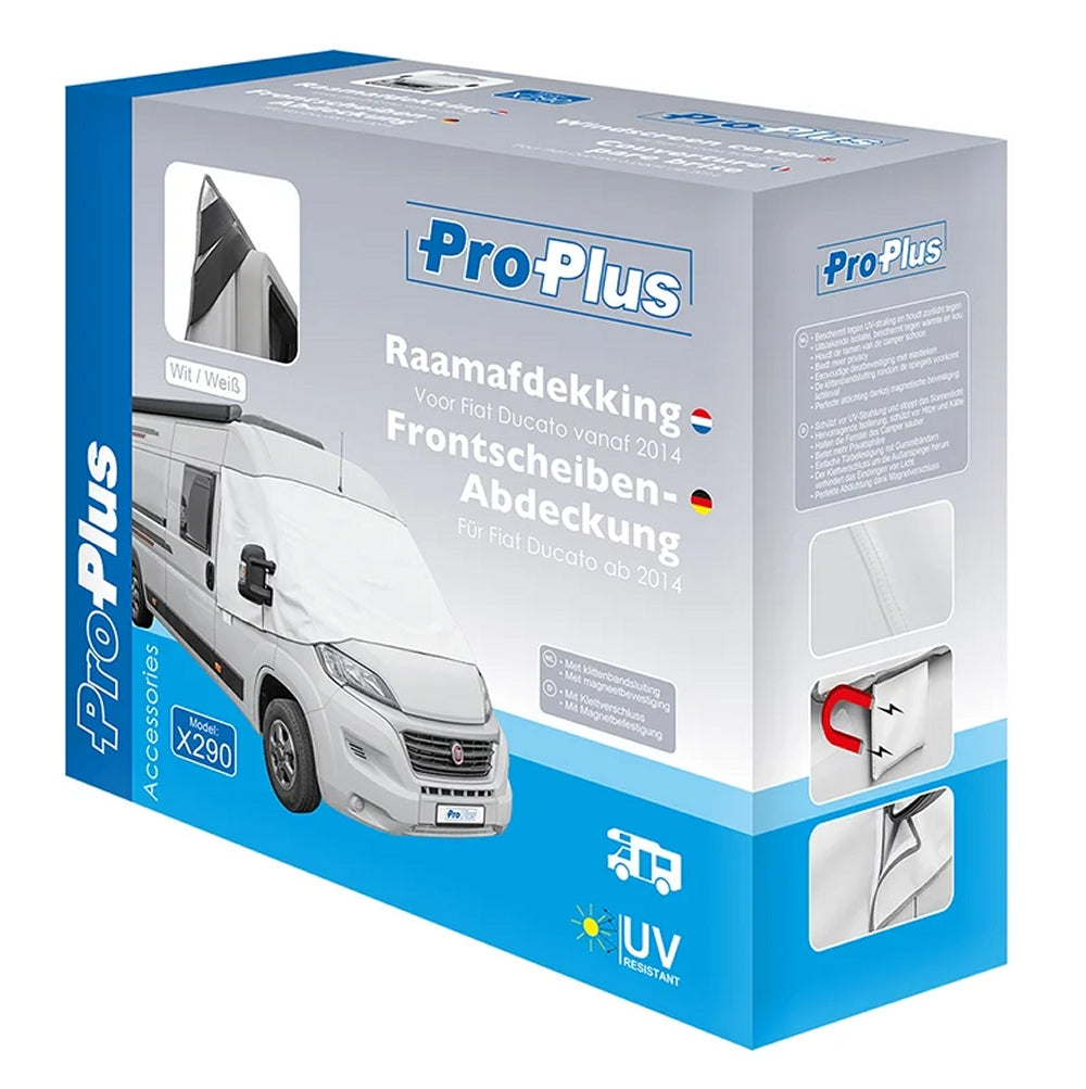 ProPlus 610686WHV02 Frontscheibe Windschutzscheibe Abdeckung Weiß Fiat Ducato X290 ab 2014
