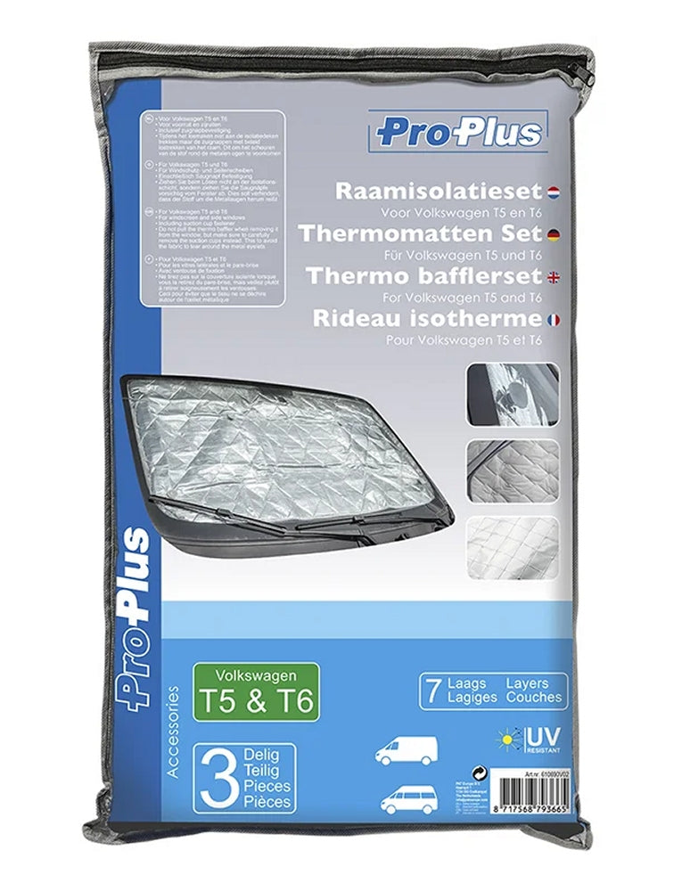 ProPlus 610690V02 Set Thermomatten für Volkswagen T5 und T6