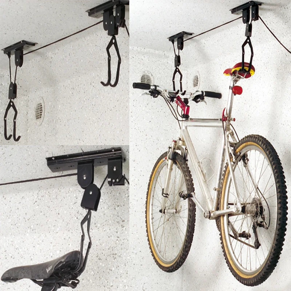 ProPlus 730915 Fahrradlift für Deckenmontage Fahrradaufhängung