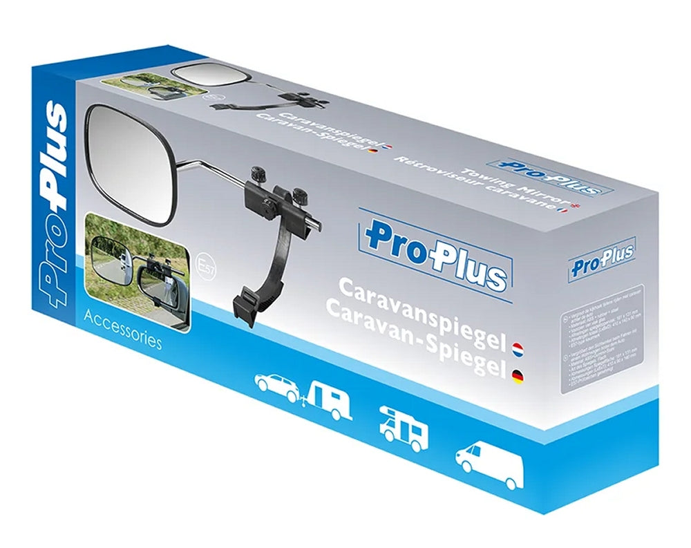 ProPlus 750627 Wohnwagen Spiegel 410 x 140 x 90mm Wohnwagenspiegel