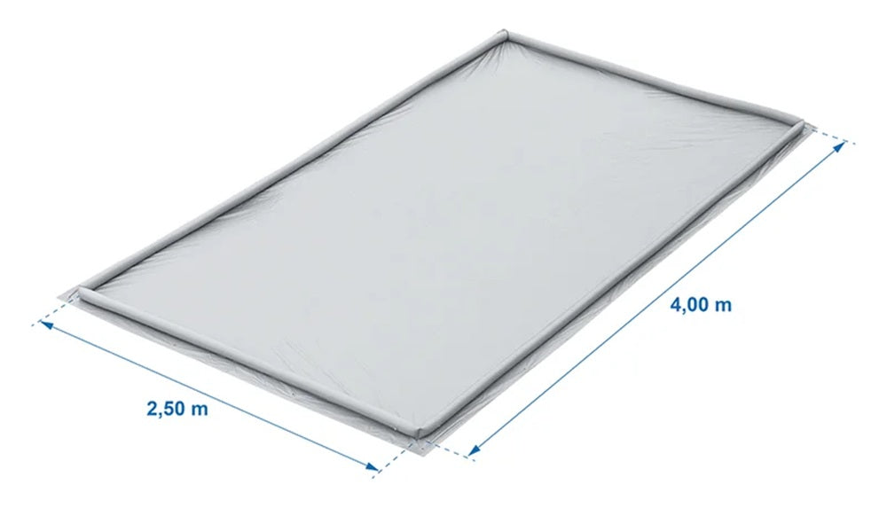 ProPlus 751960V01 Bodenplane Aufblasbar 2,50 x 4,00m Wasserdicht