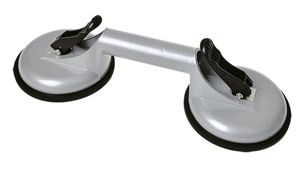 ProPlus 753428 Doppel Gummisauger Saugheber Aluminium 2 Saugnäpfe