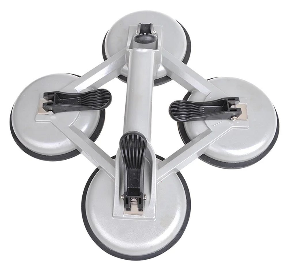 ProPlus 753432 Vierfach Gummisauger Saugheber Aluminium 4 Saugnäpfe