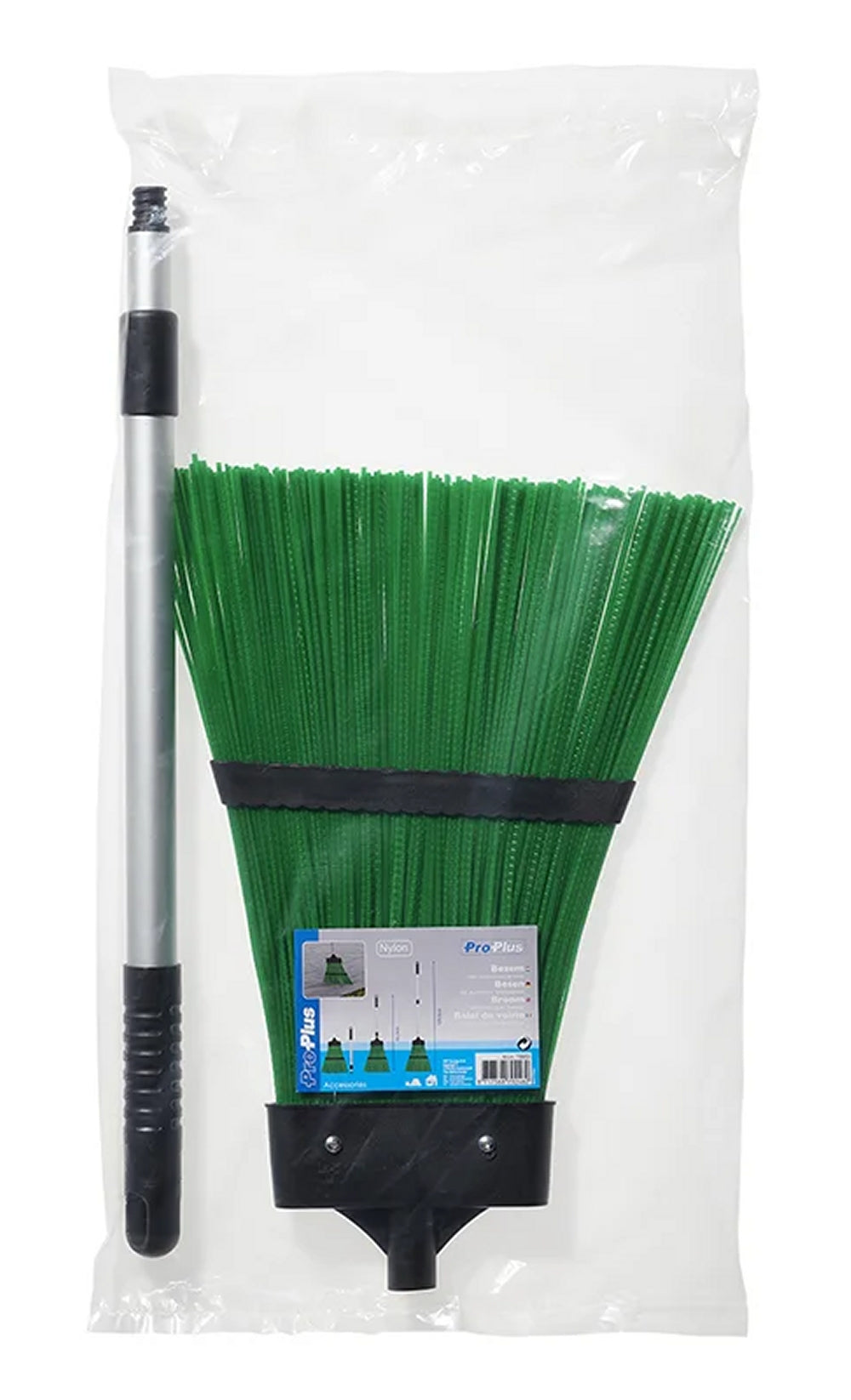 ProPlus 758053 Besen Nylon mit Aluminium Teleskopstiel 89 - 125cm
