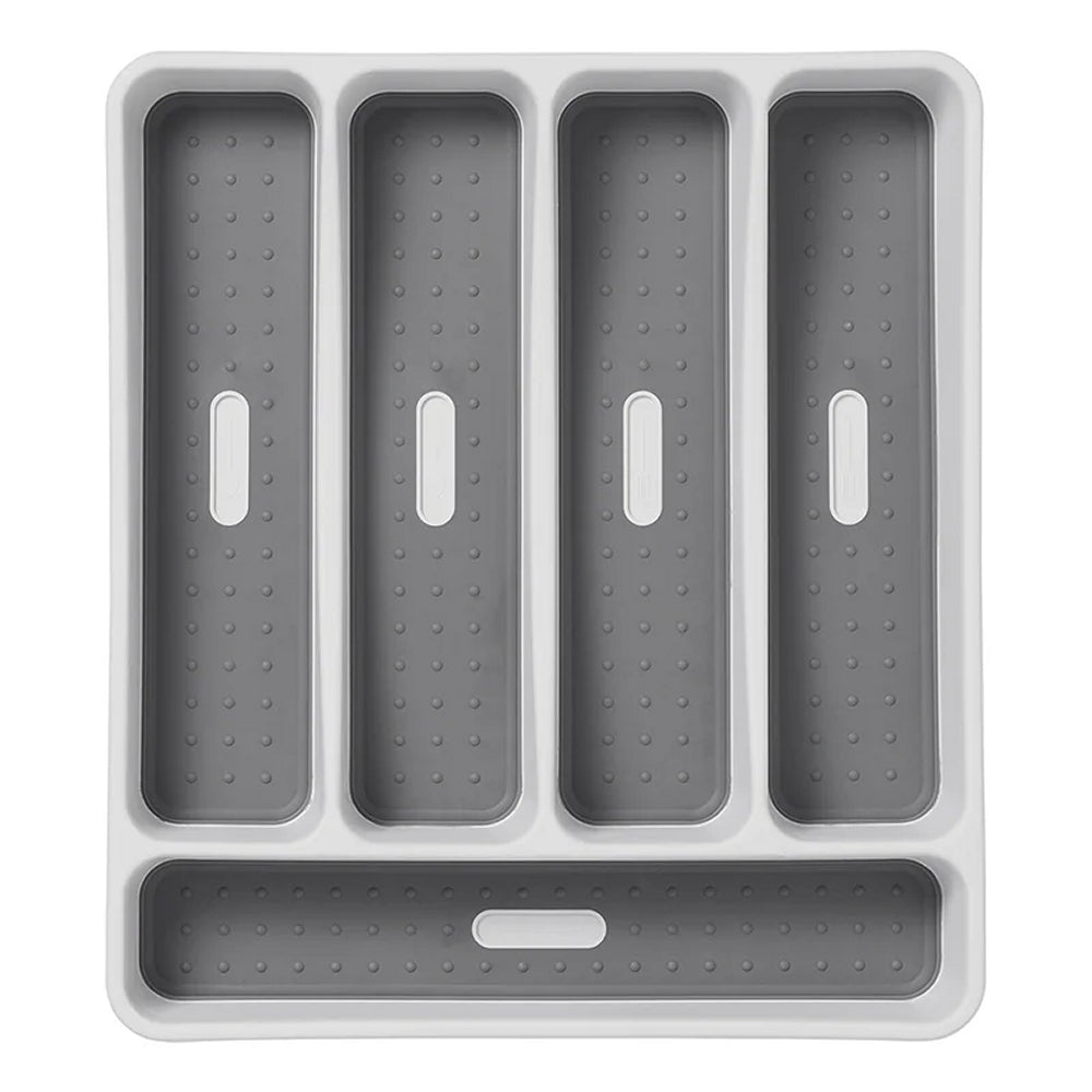 ProPlus 761470V01 Besteckkasten 5 Fächer 32,5 x 28,5 x 4,5cm Camping