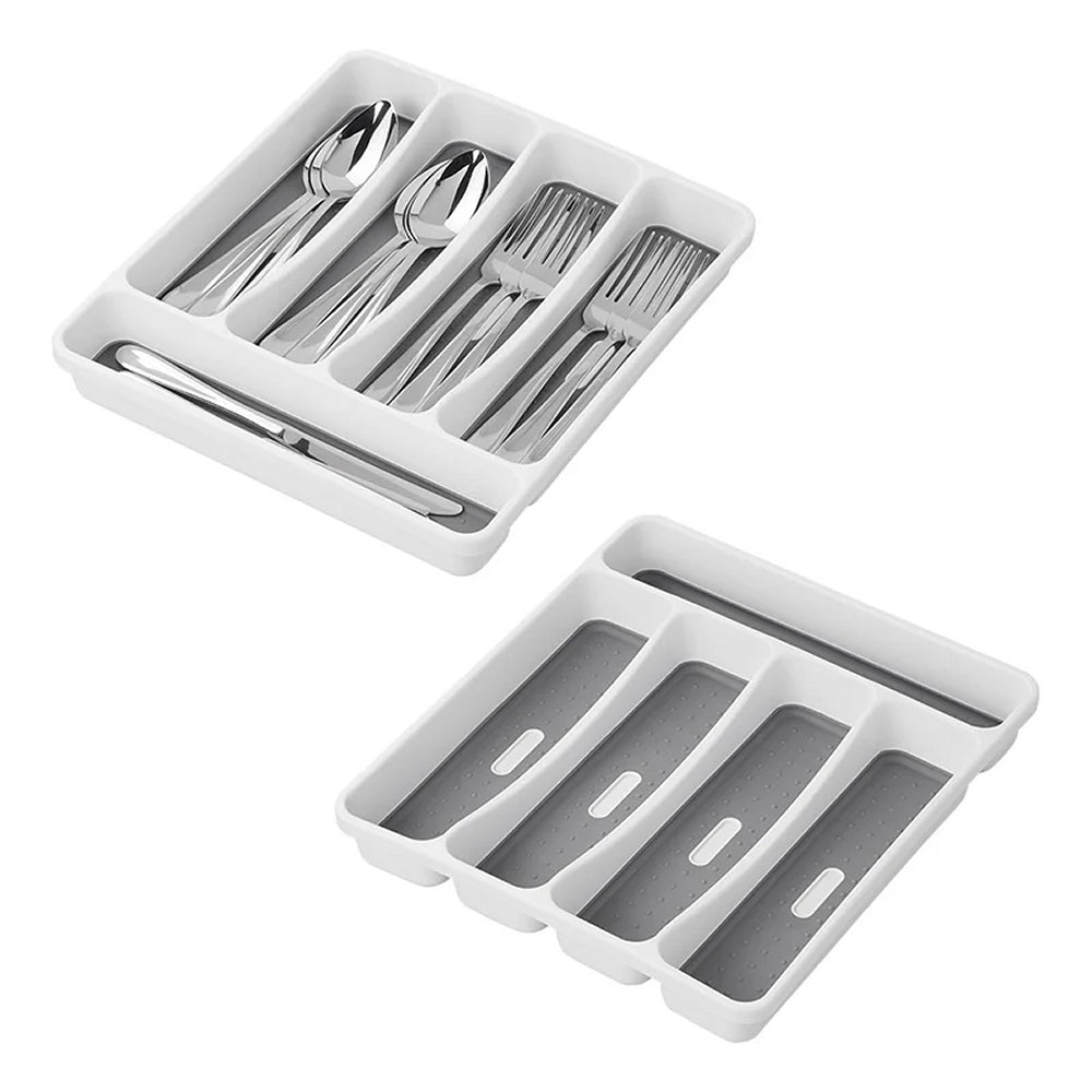 ProPlus 761470V01 Besteckkasten 5 Fächer 32,5 x 28,5 x 4,5cm Camping