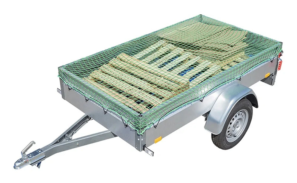 ProPlus 340745 Ladungssicherungsnetz Anhängernetz 2,5 x 4,0m mit GUMMIZUG