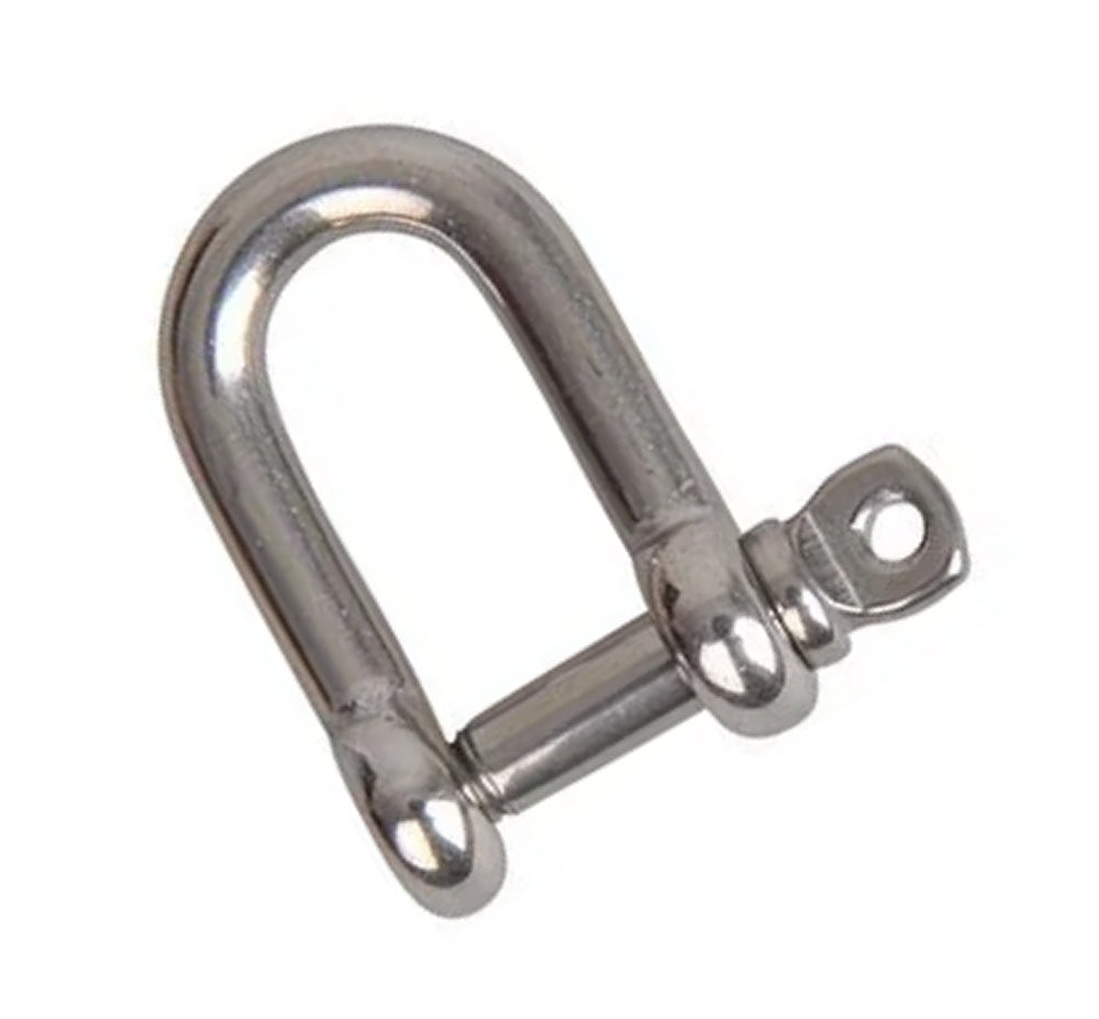 ProPlus SF_547004 D-Schäkel 4mm Rund Kurz 750 daN Verbindungselement