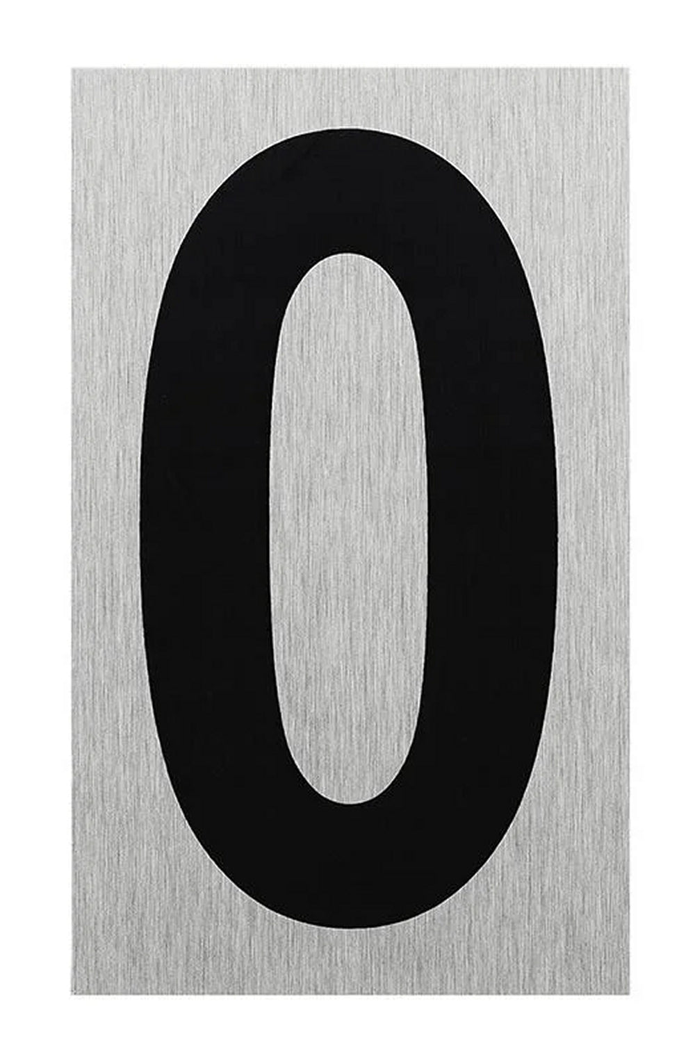 ProPlus SF_972107 Aluminium Türschild "0" 100x60mm Tür Schild