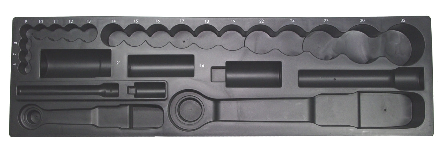 PROXXON Kunststoffeinlage / Einlage leer für Satz 23020