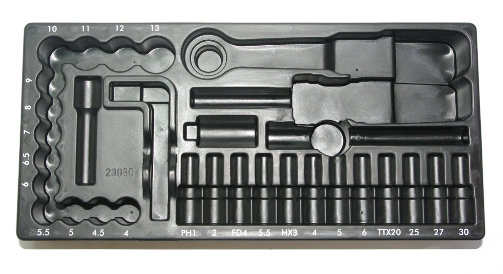 PROXXON Kunststoffeinlage / Einlage leer für Satz 23080