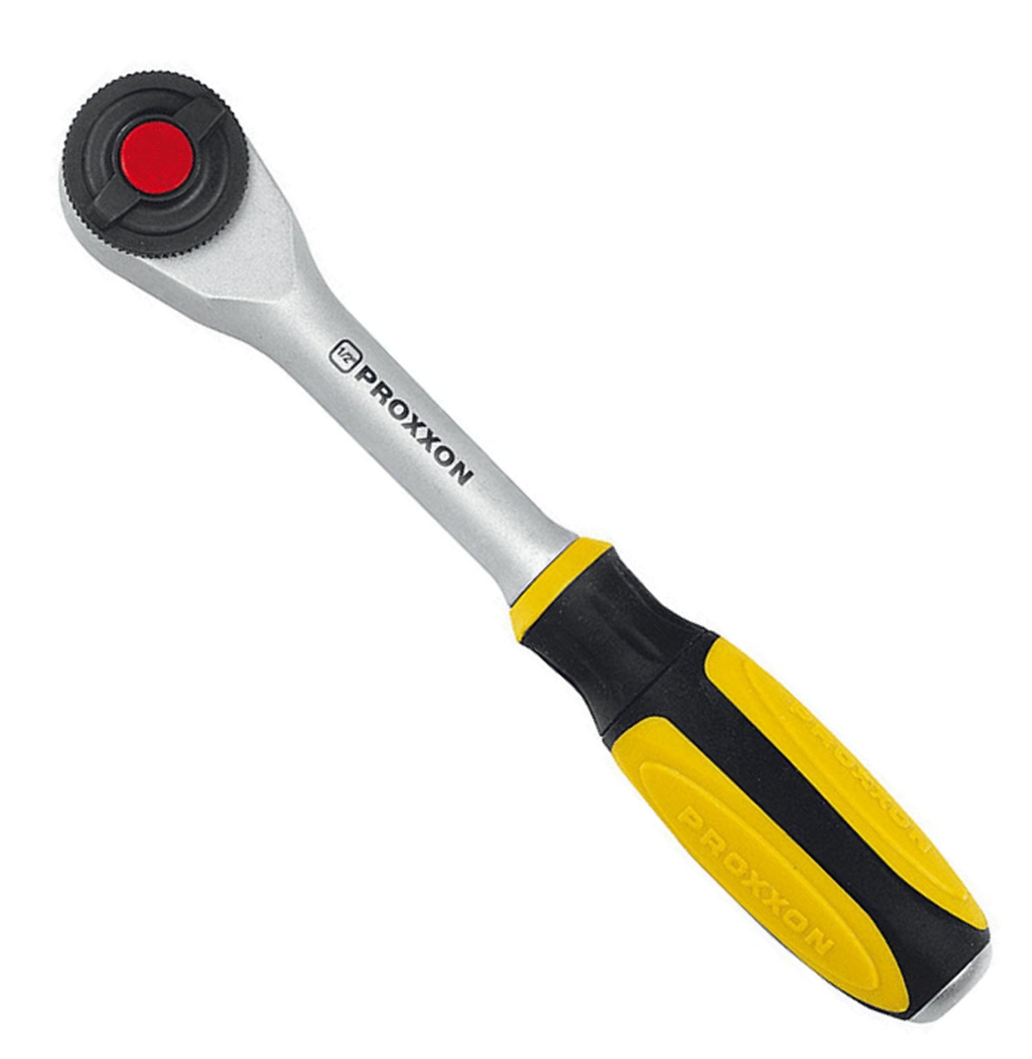 PROXXON 23084 Rotary Ratsche Antrieb 12,5mm (1/2") mit Drehgriff