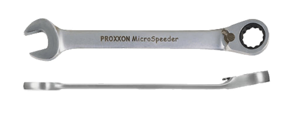 PROXXON 23126 Satz MicroSpeeder 8-19mm Ringratschenschlüssel im Klapphalter 10teilig
