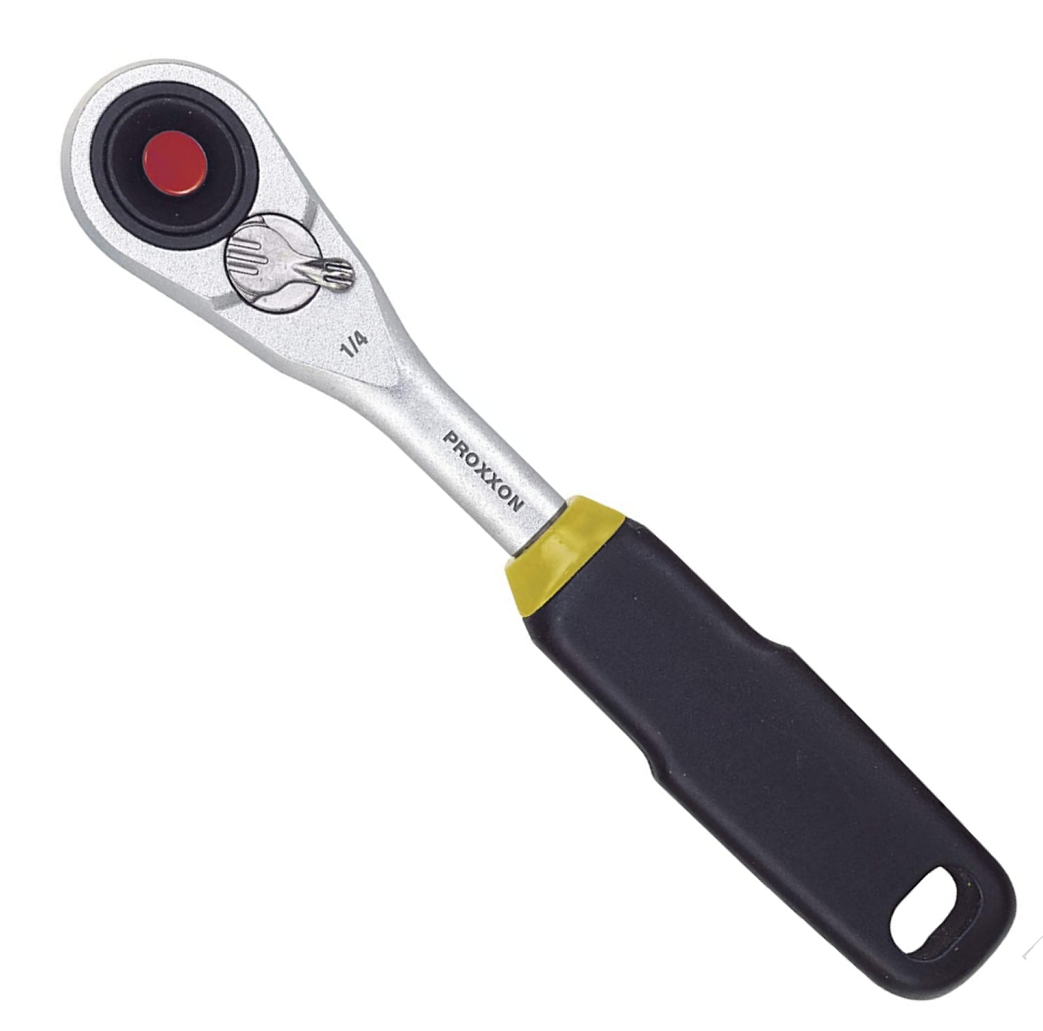 PROXXON 23160 MICRO Kompaktratsche 6,3mm(1/4") feinverzahnt mit 72 Zähnen