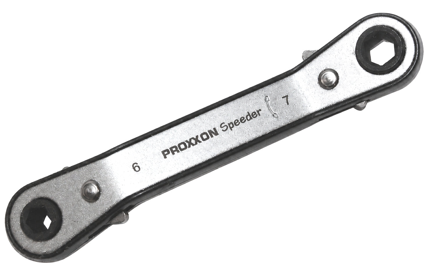 PROXXON 23201 SPEEDER Ratschenschlüssel 6x7mm mit 25° Kröpfung