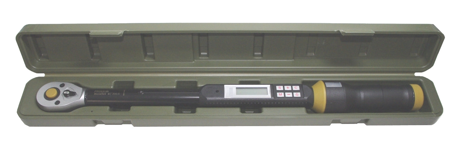 PROXXON 23338 Elektronischer Drehmomentschlüssel MicroClick MC 200/E 20 - 200Nm