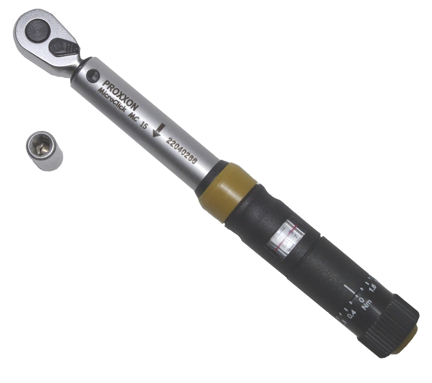 PROXXON 23345 Drehmomentschlüssel MC15 3 - 15 Nm Antrieb 6,3mm (1/4")