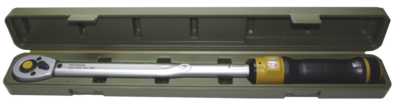 PROXXON 23353 Drehmomentschlüssel MC200 40-200 Nm Antrieb 12,5mm(1/2")