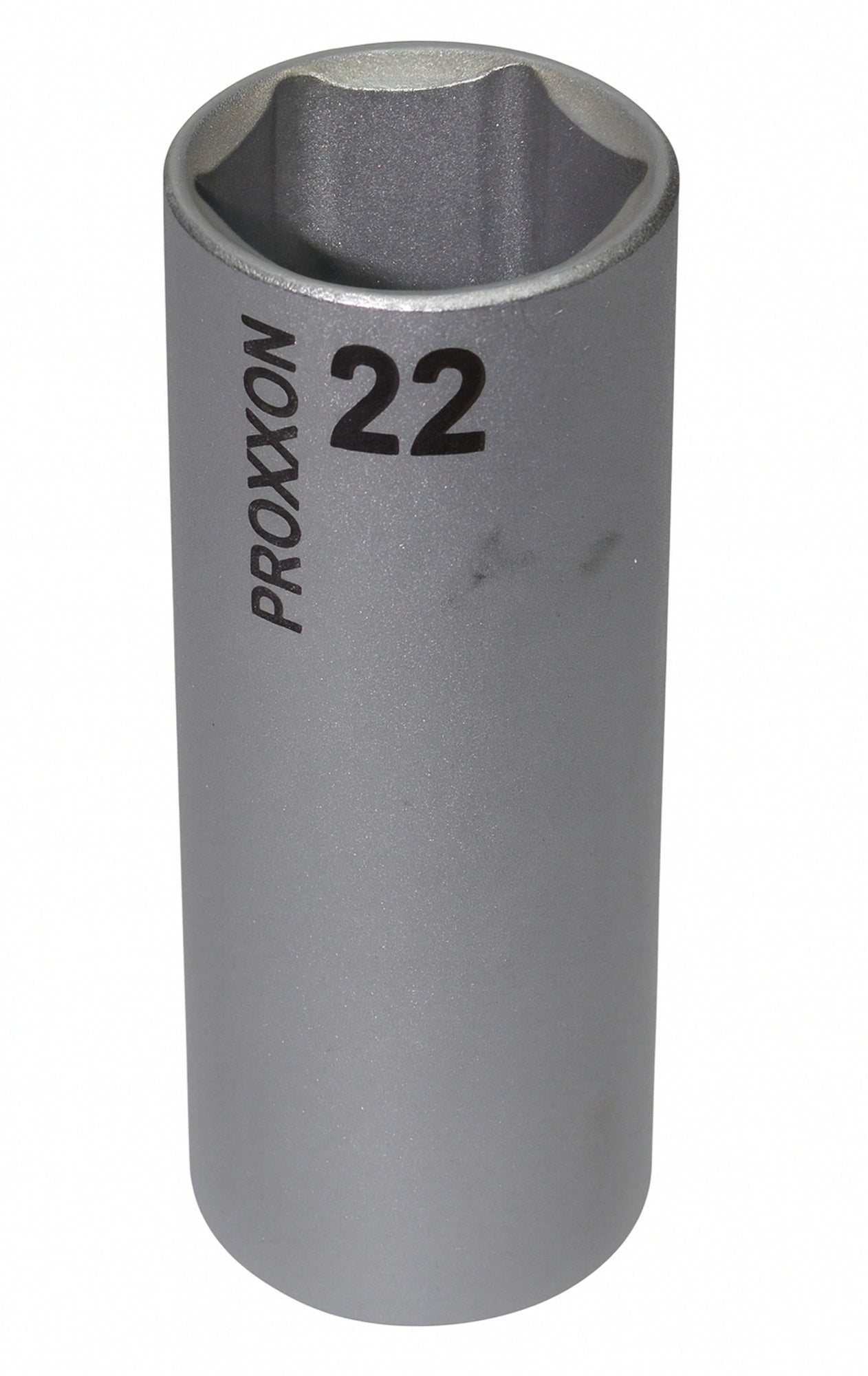 PROXXON 23366 Tiefbett Steckschlüsseleinsatz / Nuss 22mm Antrieb 12,5mm (1/2")