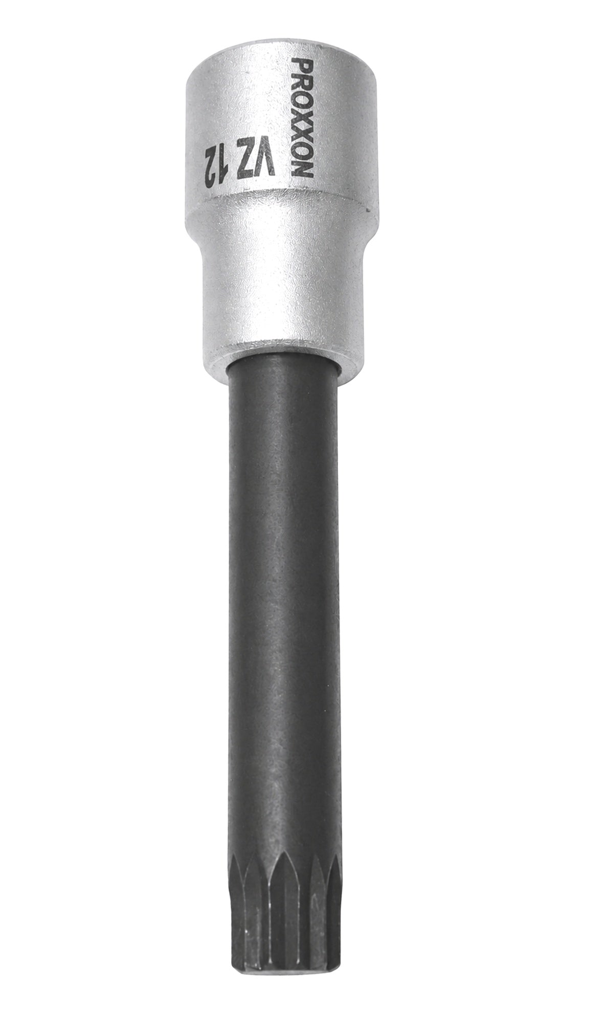 PROXXON 23373 Vielzahn XZN Einsatz Bit Nuss VZ12 Länge 100mm Antrieb 12,5mm (1/2")