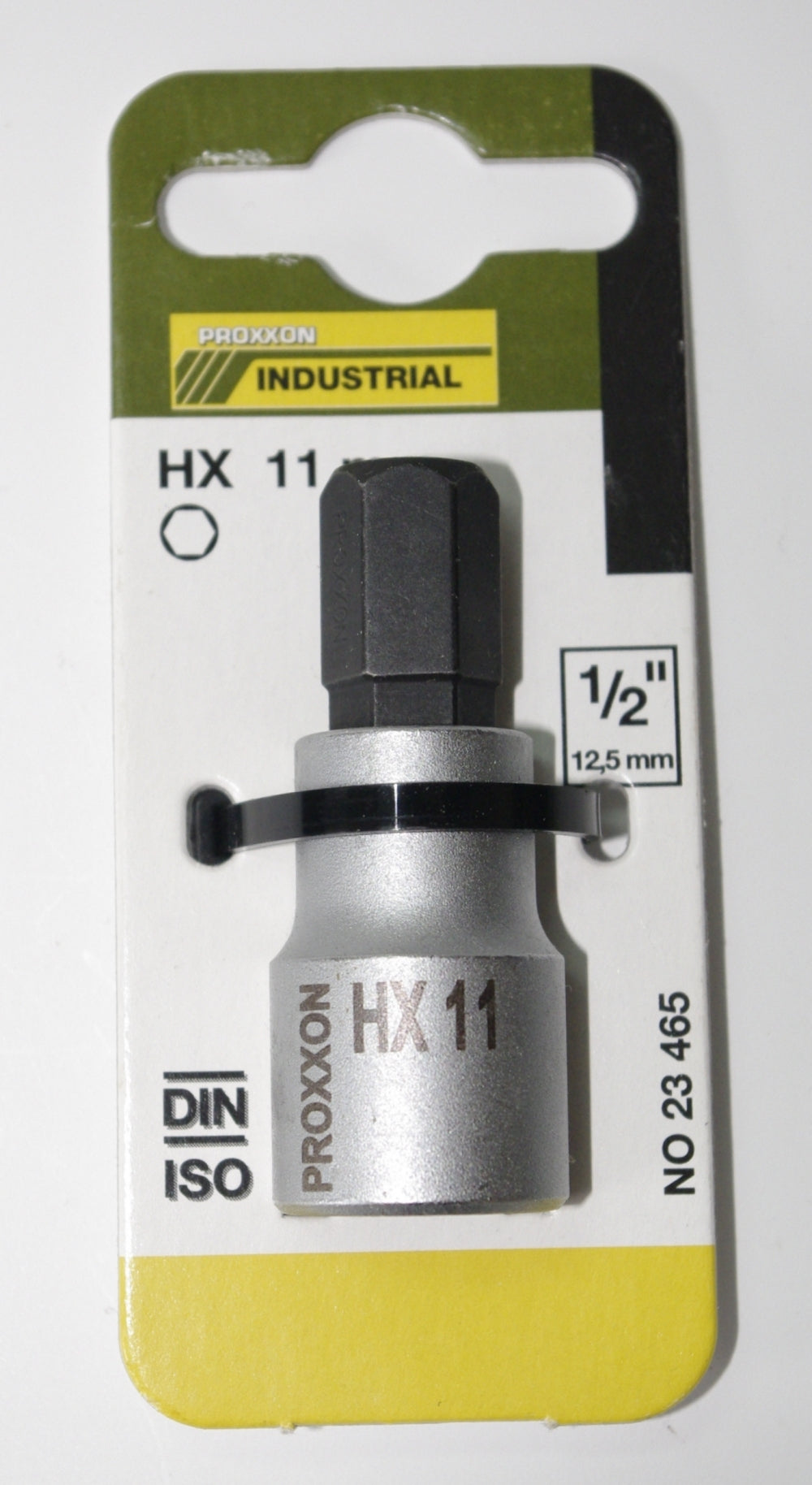PROXXON 23465 Innensechskant Einsatz HX11 11mm Länge 55mm Antrieb 12,5mm (1/2")