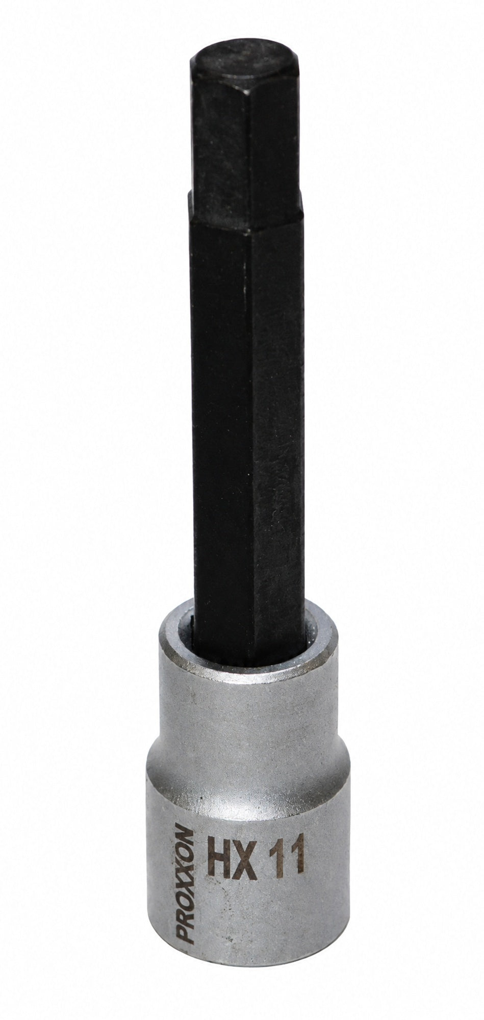 PROXXON 23467 Innensechskant Einsatz HX11 11mm, Länge 100mm Antrieb 12,5mm (1/2")