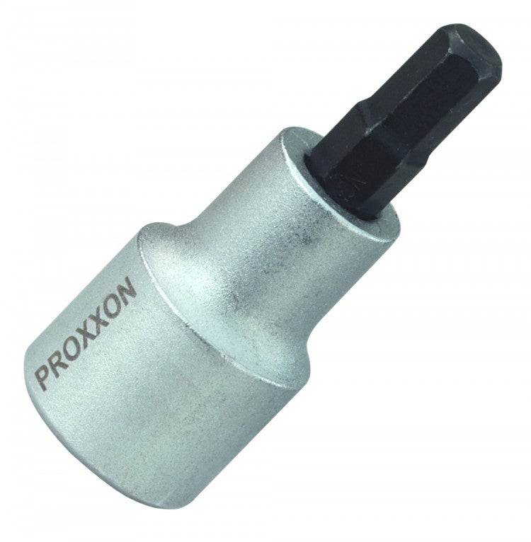PROXXON 23463 Innensechskant Einsatz HX9 9mm Länge 55mm Antrieb 12,5mm (1/2")