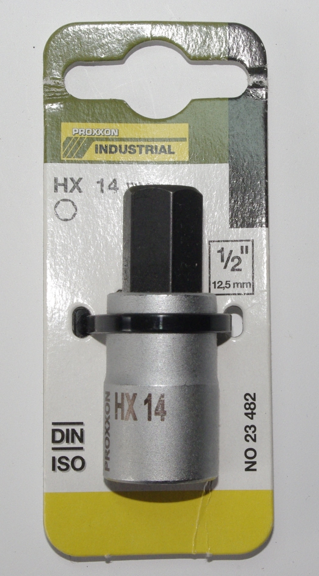 PROXXON 23482 Innensechskant Einsatz HX14 14mm Länge 55mm Antrieb 12,5mm (1/2")