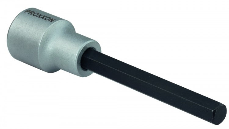 PROXXON 23487 Innensechskant Einsatz HX10 10mm, Länge 100mm Antrieb 12,5mm (1/2")