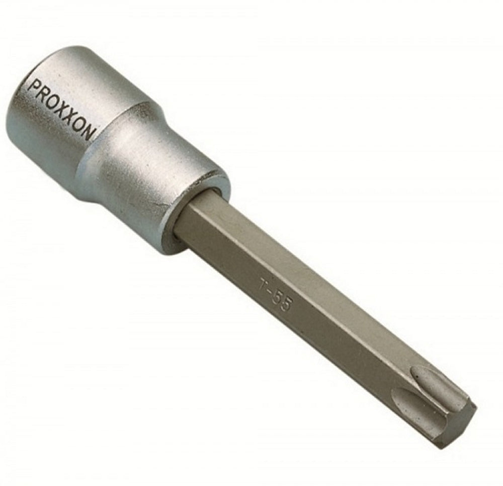 PROXXON 23498 TORX Einsatz Bit TX55 100mm lang Antrieb 12,5mm (1/2')