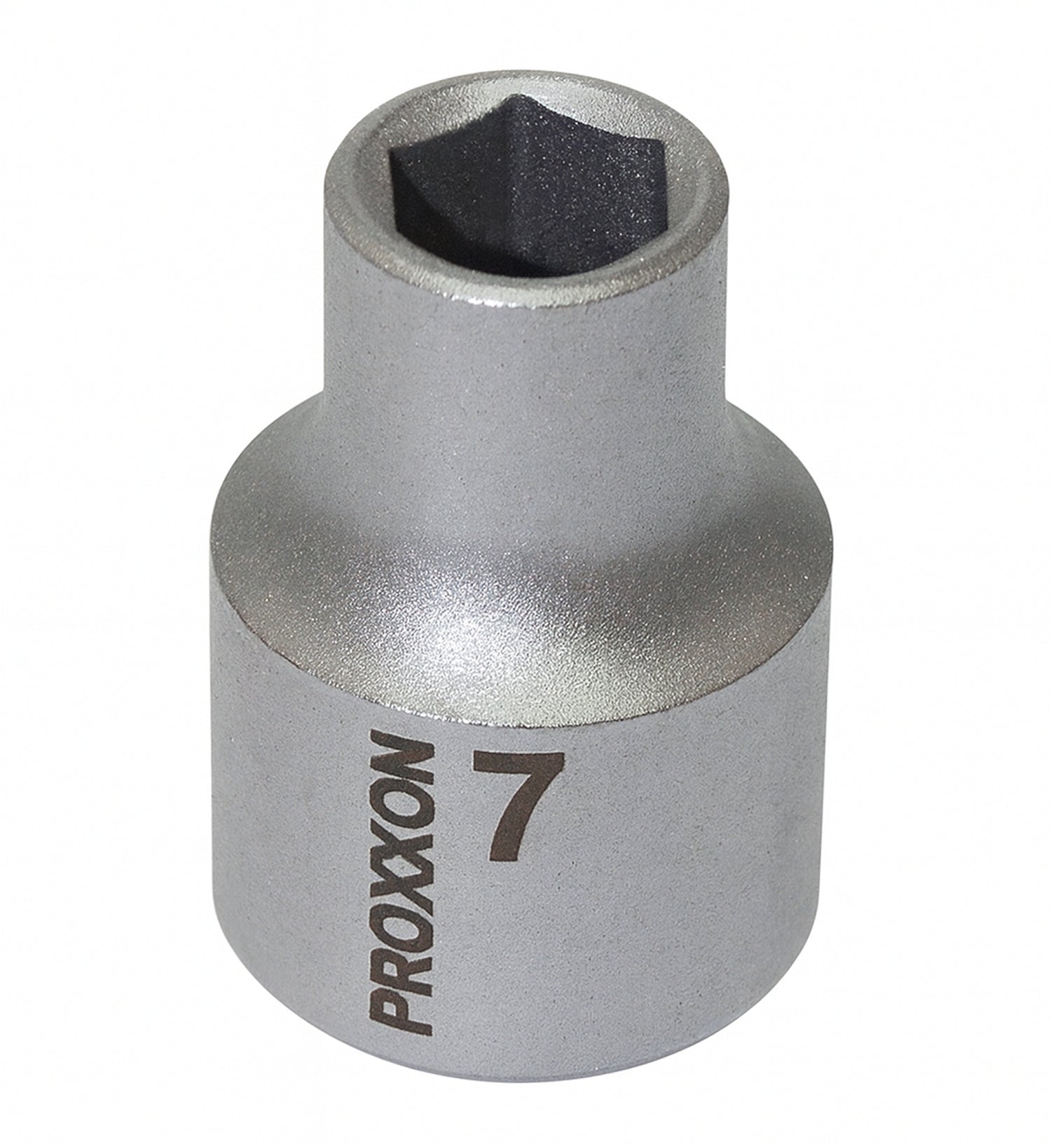 PROXXON 23502 Steckschlüsseleinsatz / Nuss 7mm Antrieb 10mm (3/8")
