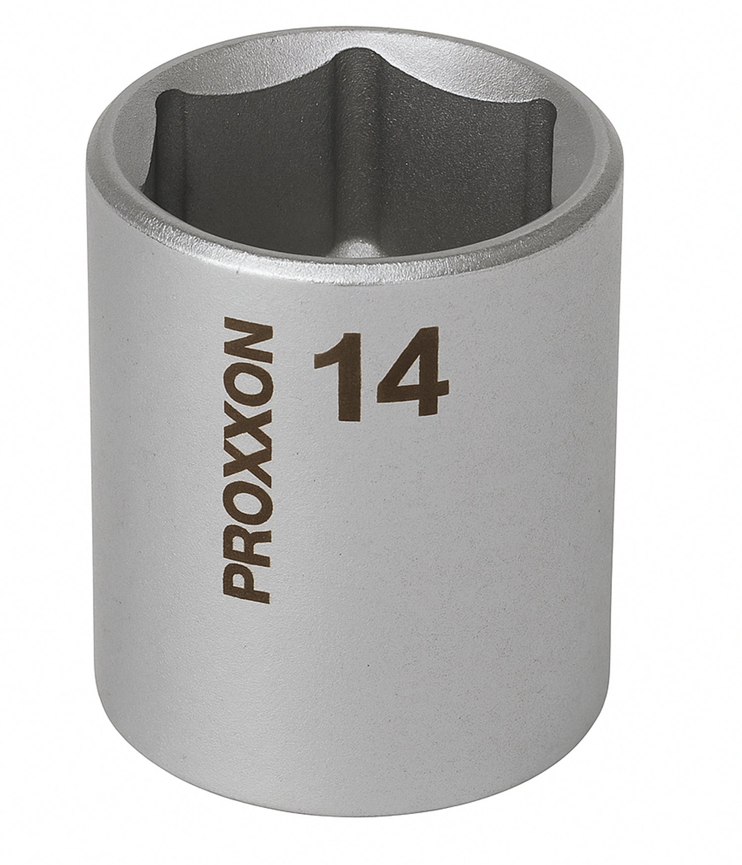 PROXXON 23516 Steckschlüsseleinsatz / Nuss 14mm Antrieb 10mm (3/8')