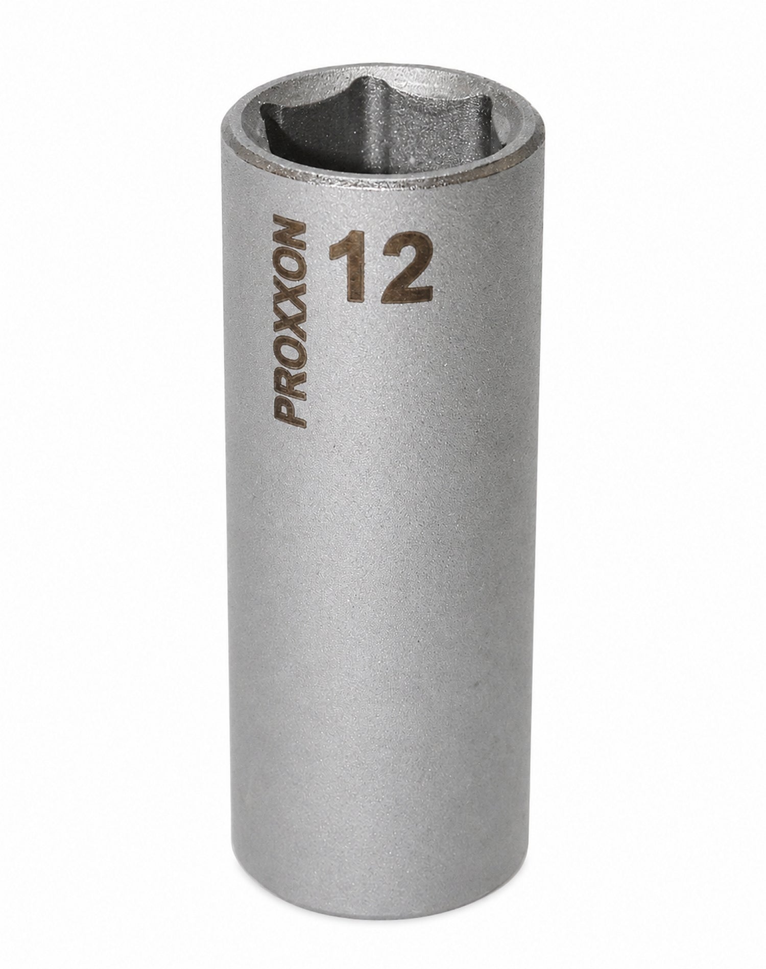 PROXXON 23540 Tiefbett Steckschlüsseleinsatz / Nuss 12mm Antrieb 10mm (3/8")