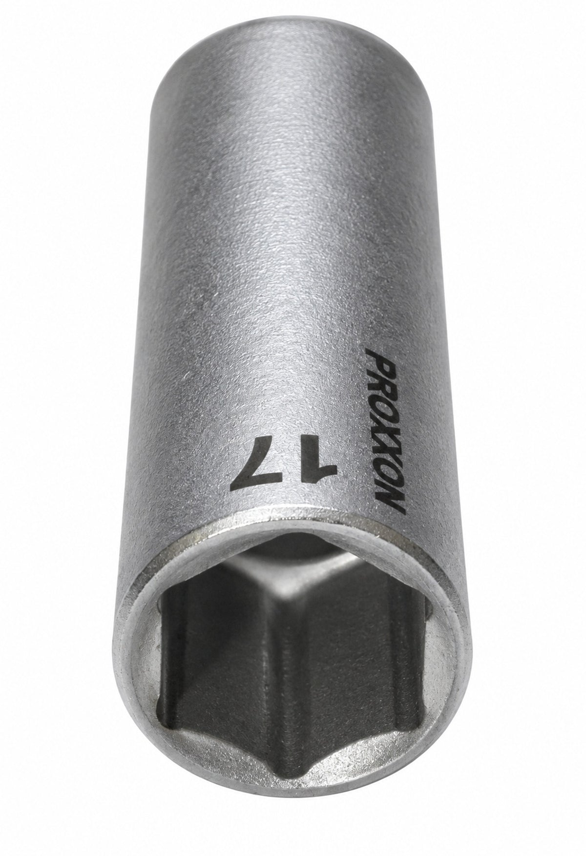 PROXXON 23546 Tiefbett Steckschlüsseleinsatz / Nuss 17mm Antrieb 10mm (3/8")