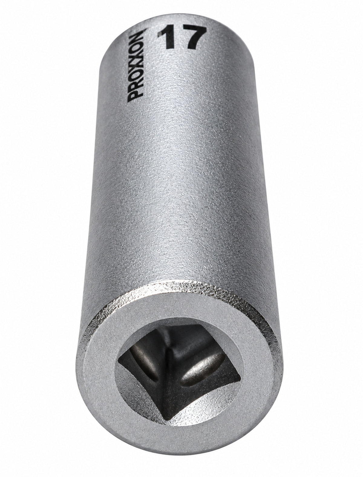PROXXON 23546 Tiefbett Steckschlüsseleinsatz / Nuss 17mm Antrieb 10mm (3/8")