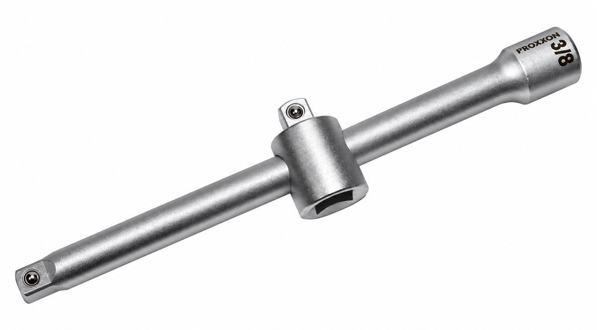 PROXXON 23558 Verlängerung Länge 200mm mit Gleitstück Antrieb 10mm (3/8")