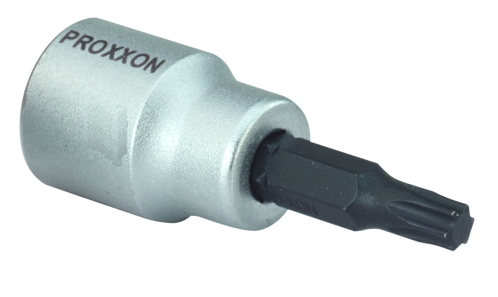 PROXXON 23582 TX15 Torx Einsatz Bit Nuss Antrieb 10mm (3/8") ohne Bohrung