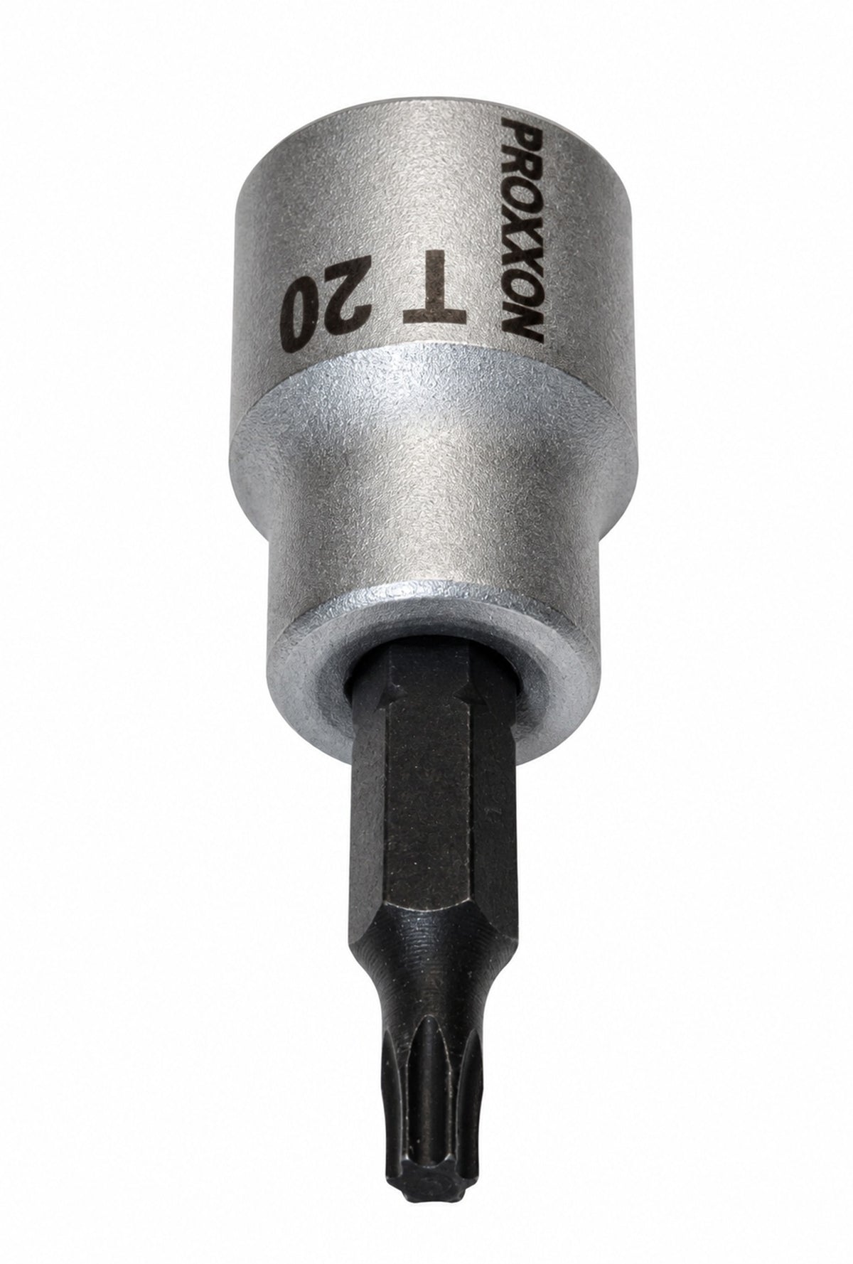 PROXXON 23584 TX20 Torx Einsatz Nuss Antrieb 10mm (3/8") ohne Bohrung