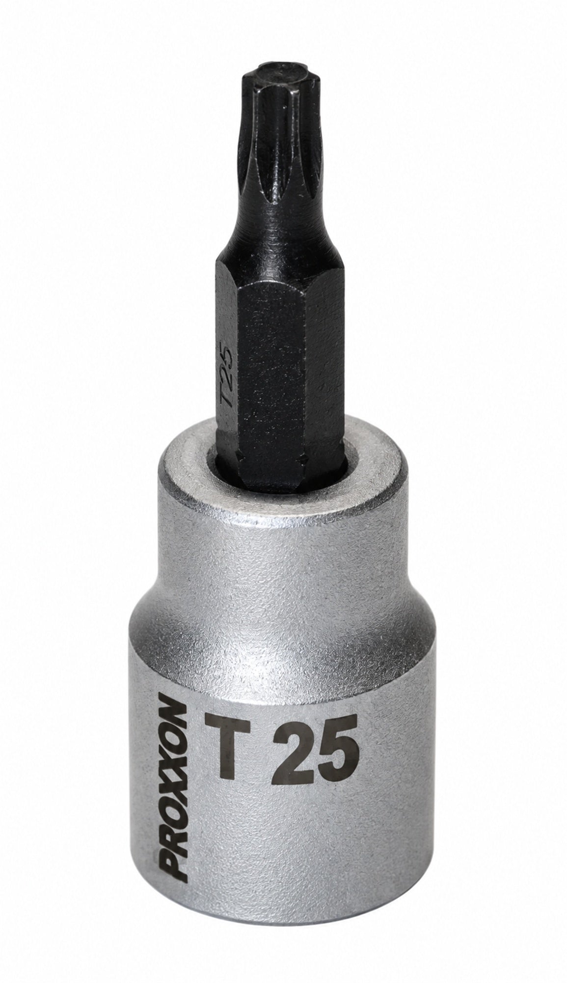 PROXXON 23585 TX25 Torx Einsatz Nuss Antrieb 10mm (3/8") ohne Bohrung