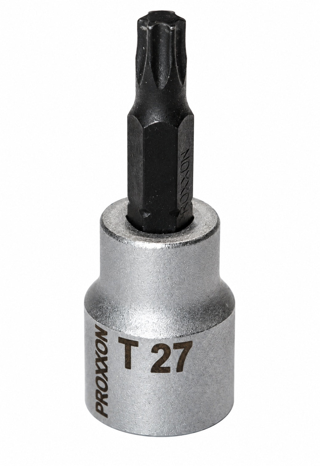 PROXXON 23586 TX27 Torx Einsatz Nuss Antrieb 10mm (3/8") ohne Bohrung