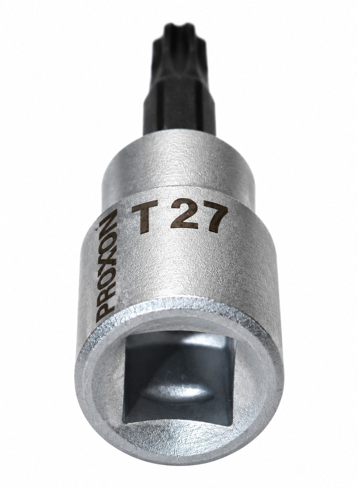PROXXON 23586 TX27 Torx Einsatz Nuss Antrieb 10mm (3/8") ohne Bohrung