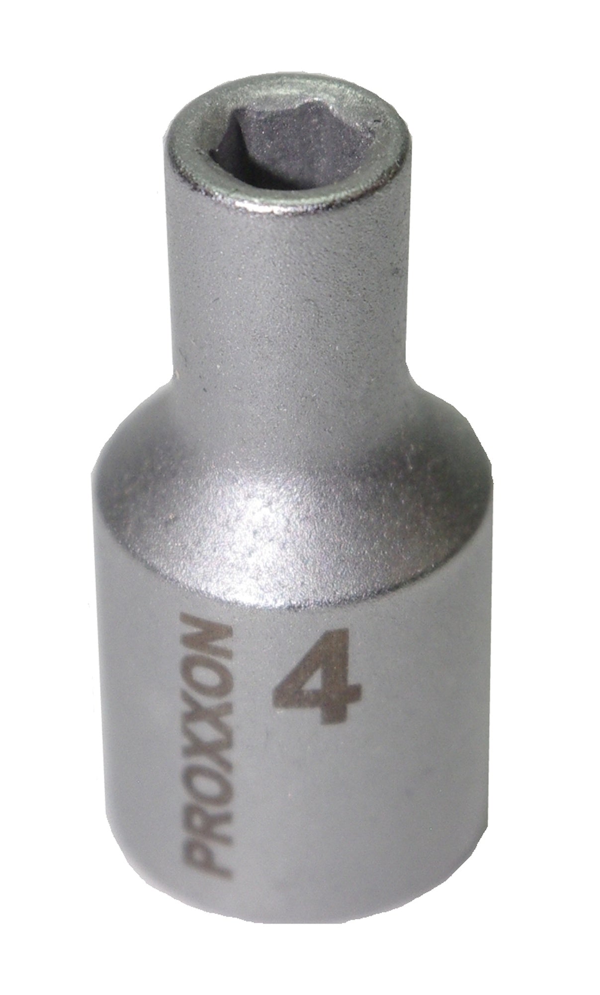 PROXXON 23710 Steckschlüsseleinsatz / Nuss 4mm Antrieb 6,3mm (1/4")