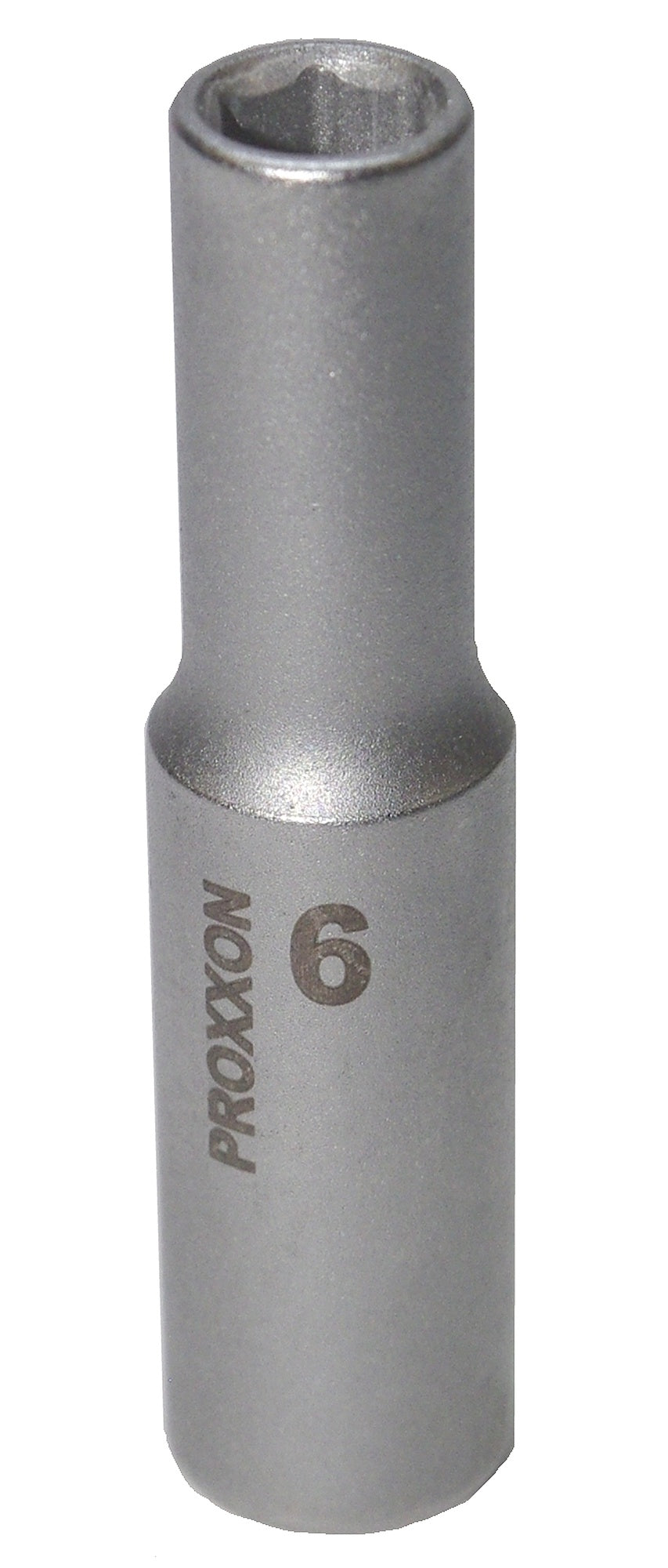 PROXXON 23770 Tiefbett Steckschlüsseleinsatz / Nuss 6mm Antrieb 6,3mm (1/4")