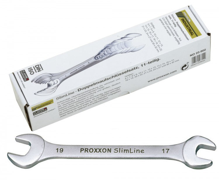 PROXXON 23802 Doppelmaulschlüsselsatz 11-teilig