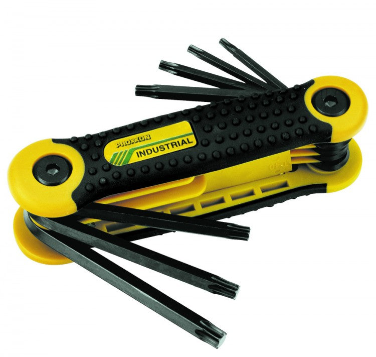 PROXXON 23954 TORX Pocket Schlüsselsatz TX9-40 8 teilig